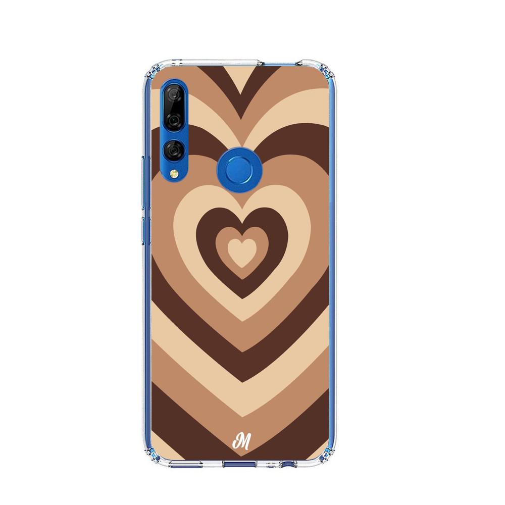 Case para Huawei Y9 2019 Corazón café - Mandala Cases