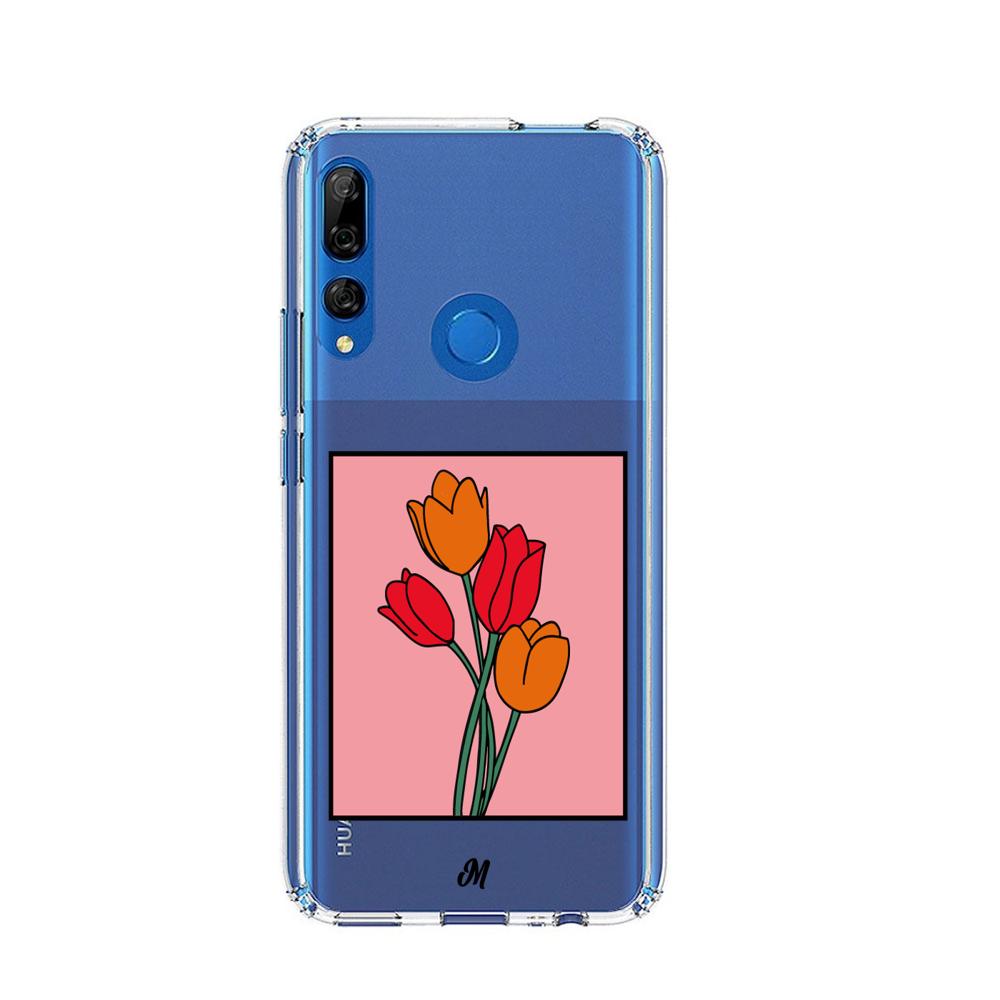 Case para Huawei Y9 2019 Tulipanes de amor - Mandala Cases