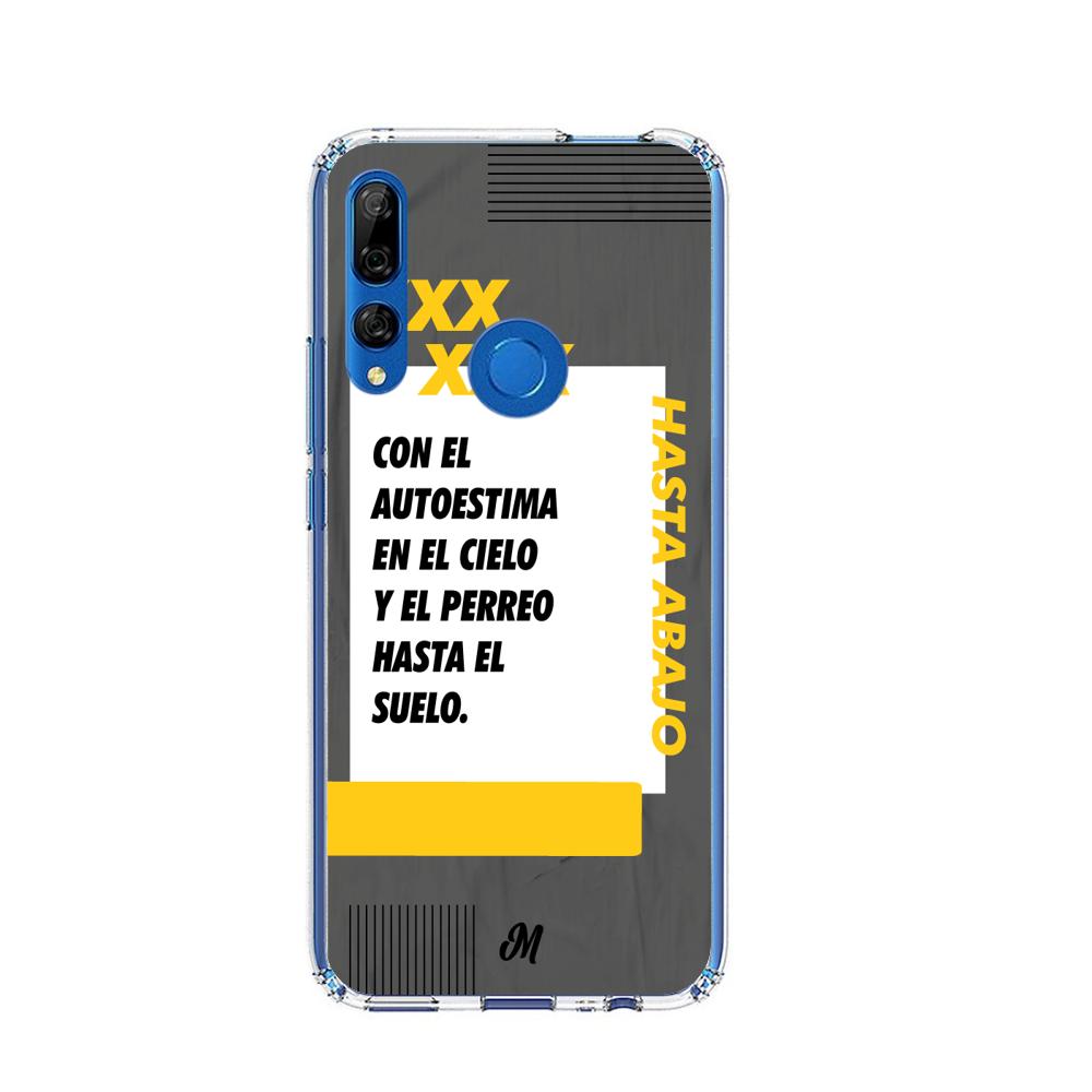 Case para Huawei Y9 2019 Con el autoestima en el cielo negro - Mandala Cases