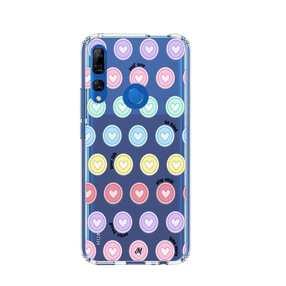 Case para Huawei Y9 2019 Sellos de amor - Mandala Cases