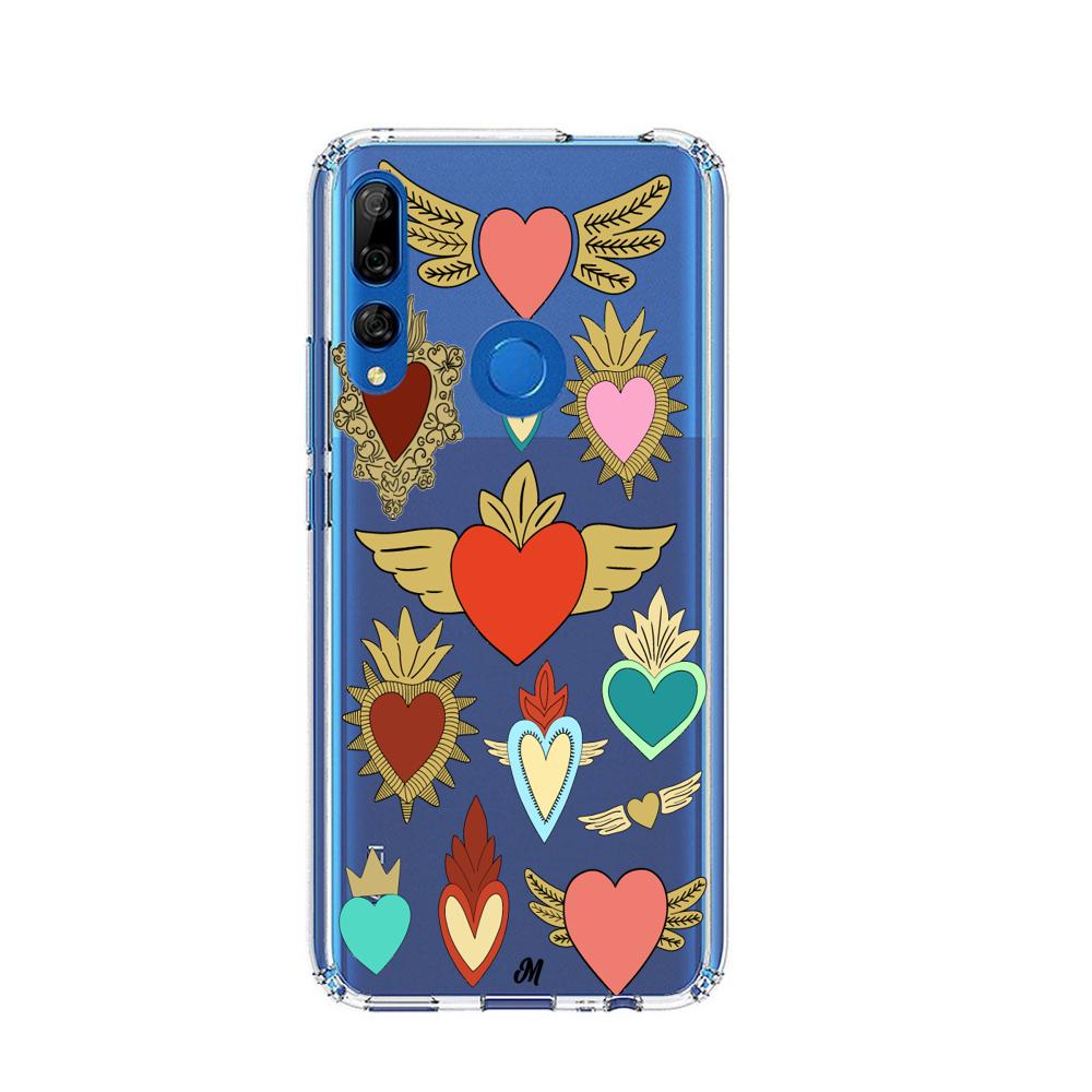 Case para Huawei Y9 2019 corazon angel - Mandala Cases