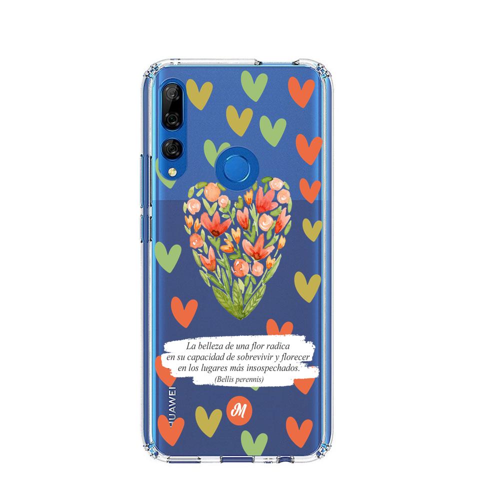Cases para Huawei Y9 2019 Flores de colores - Mandala Cases