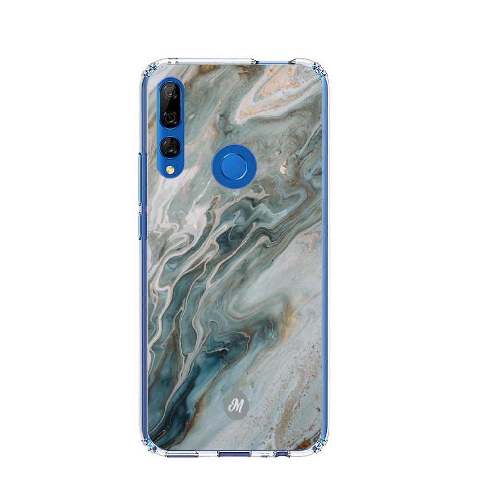 Cases para Huawei Y9 2019 liquid marble gray - Mandala Cases