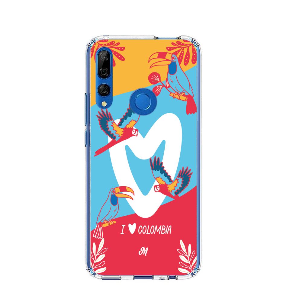 Cases para Huawei Y9 2019 I LOVE COLOMBIA - Mandala Cases