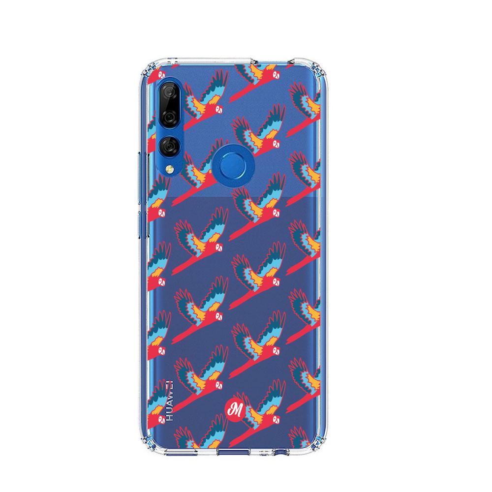 Cases para Huawei Y9 2019 Guacamayo escarlata - Mandala Cases