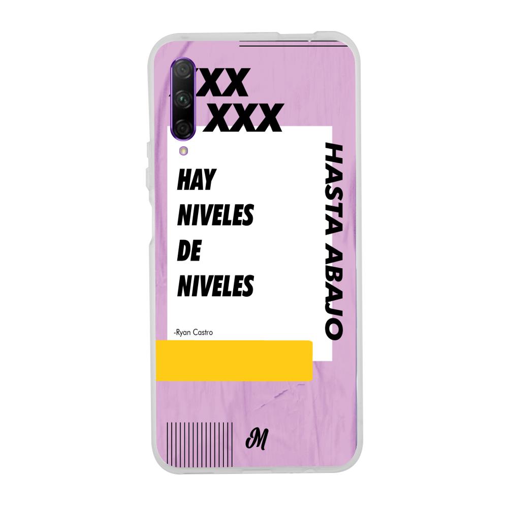 Case para Huawei Y9 S Hay niveles de niveles morado - Mandala Cases