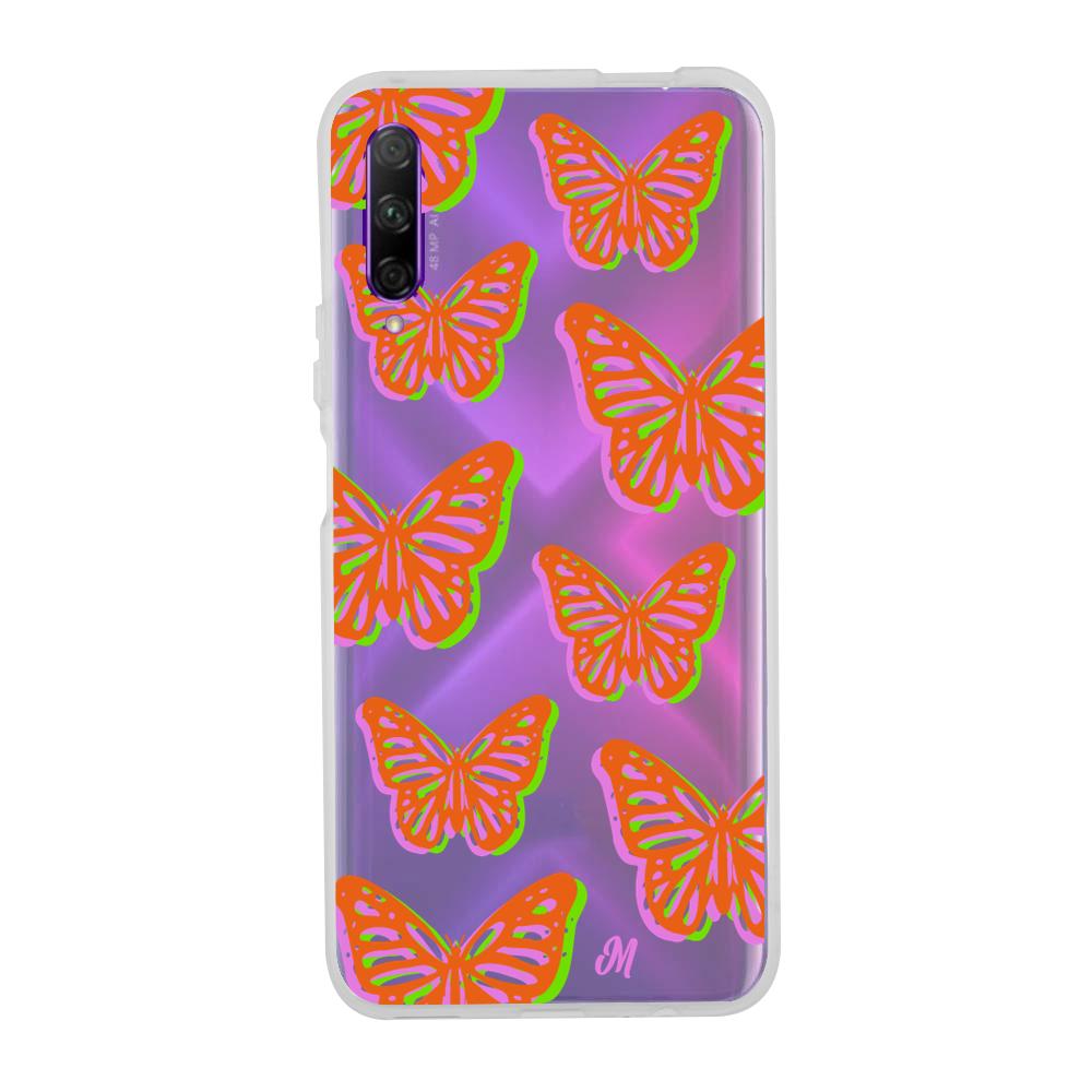 Case para Huawei Y9 S Mariposas rojas aesthetic - Mandala Cases