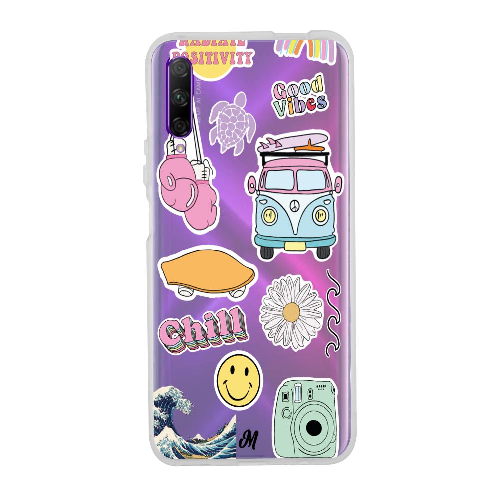 Case para Huawei Y9 S Chill summer stickers - Mandala Cases