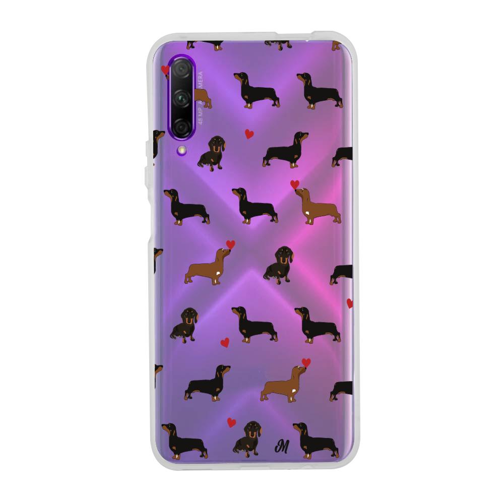 Case para Huawei Y9 S Perritos salchicha - Mandala Cases