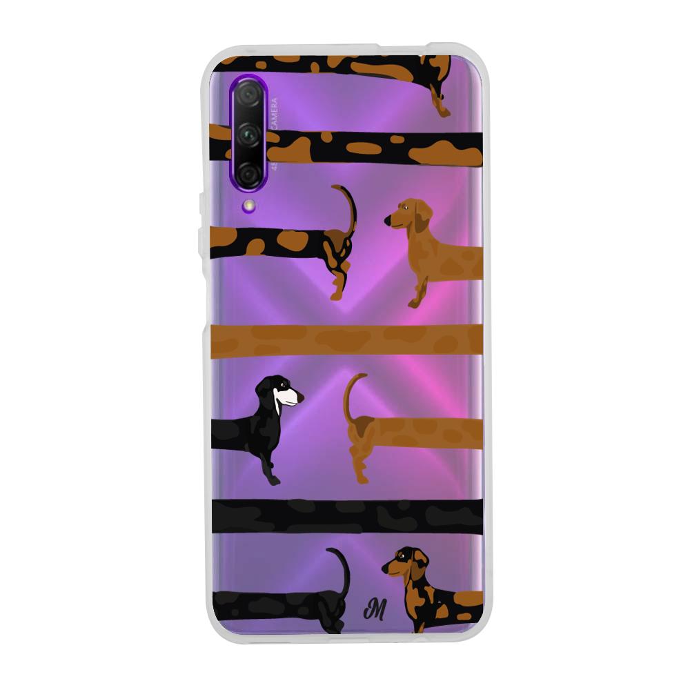 Case para Huawei Y9 S Perritos Teckels - Mandala Cases