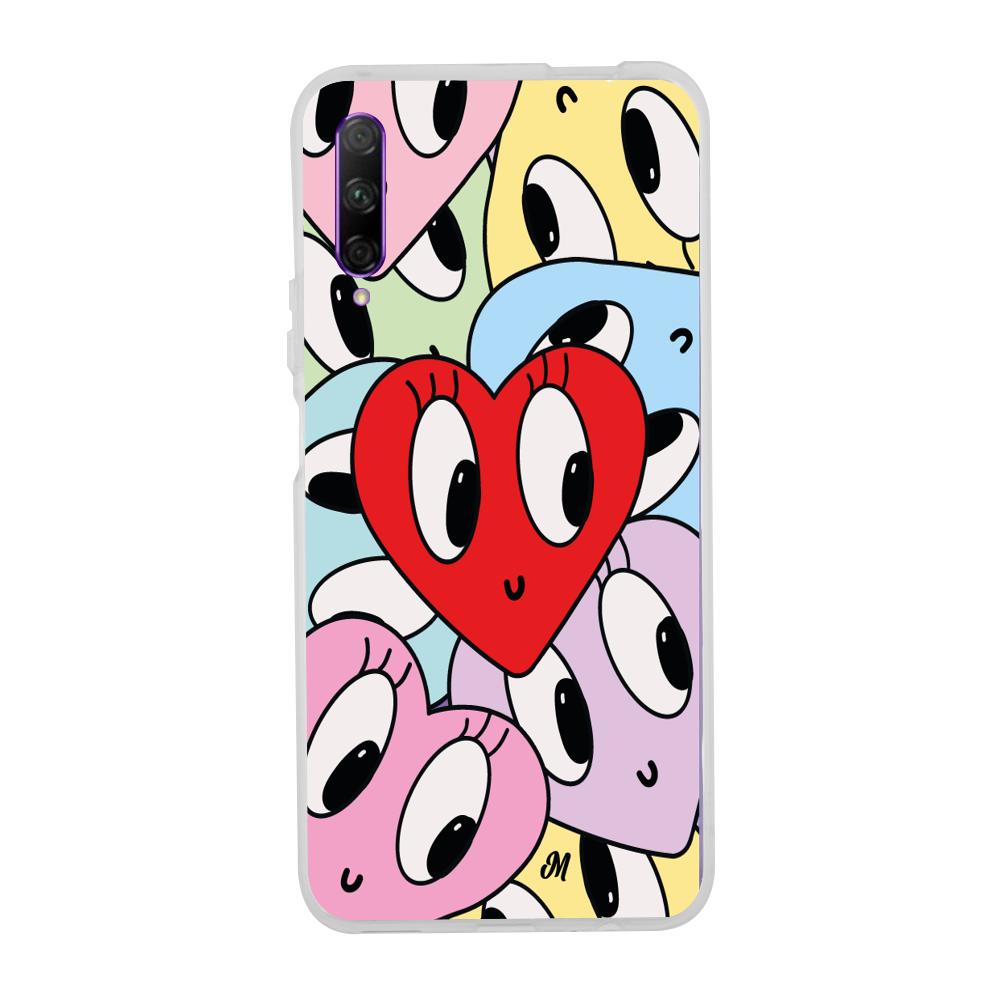 Case para Huawei Y9 S Corazones felices - Mandala Cases