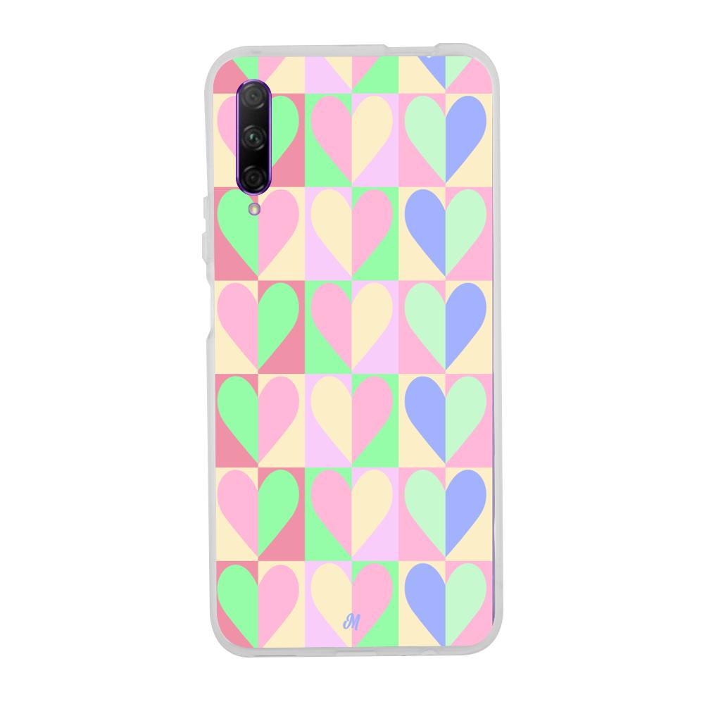 Case para Huawei Y9 S Corazones Lovely - Mandala Cases