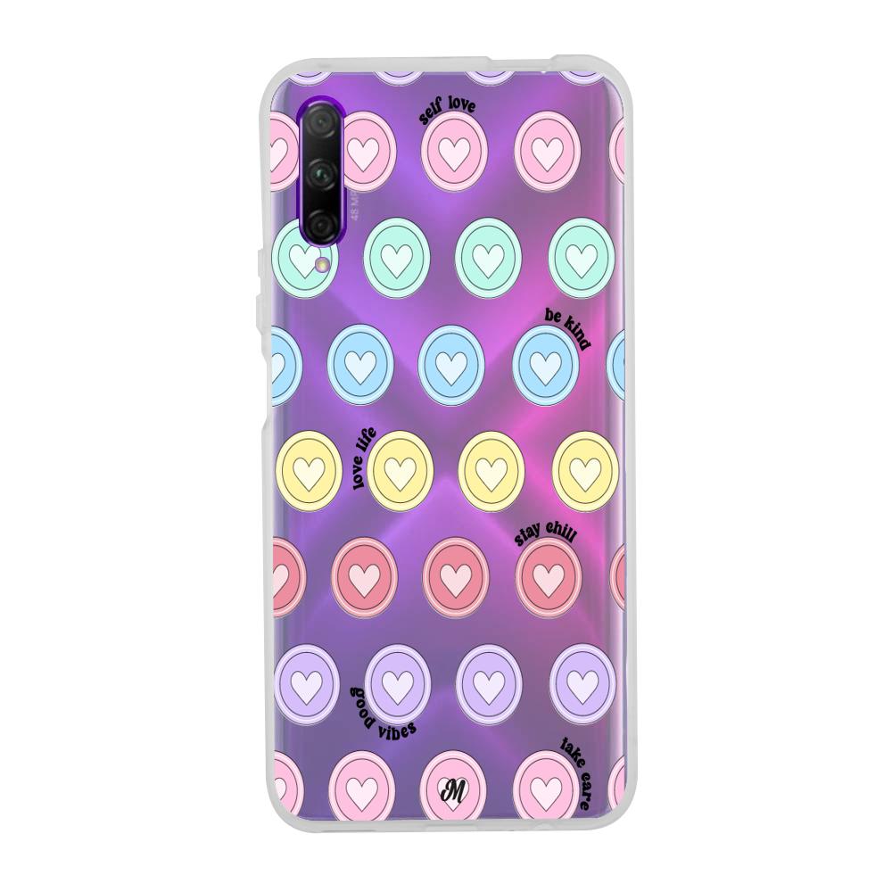 Case para Huawei Y9 S Sellos de amor - Mandala Cases