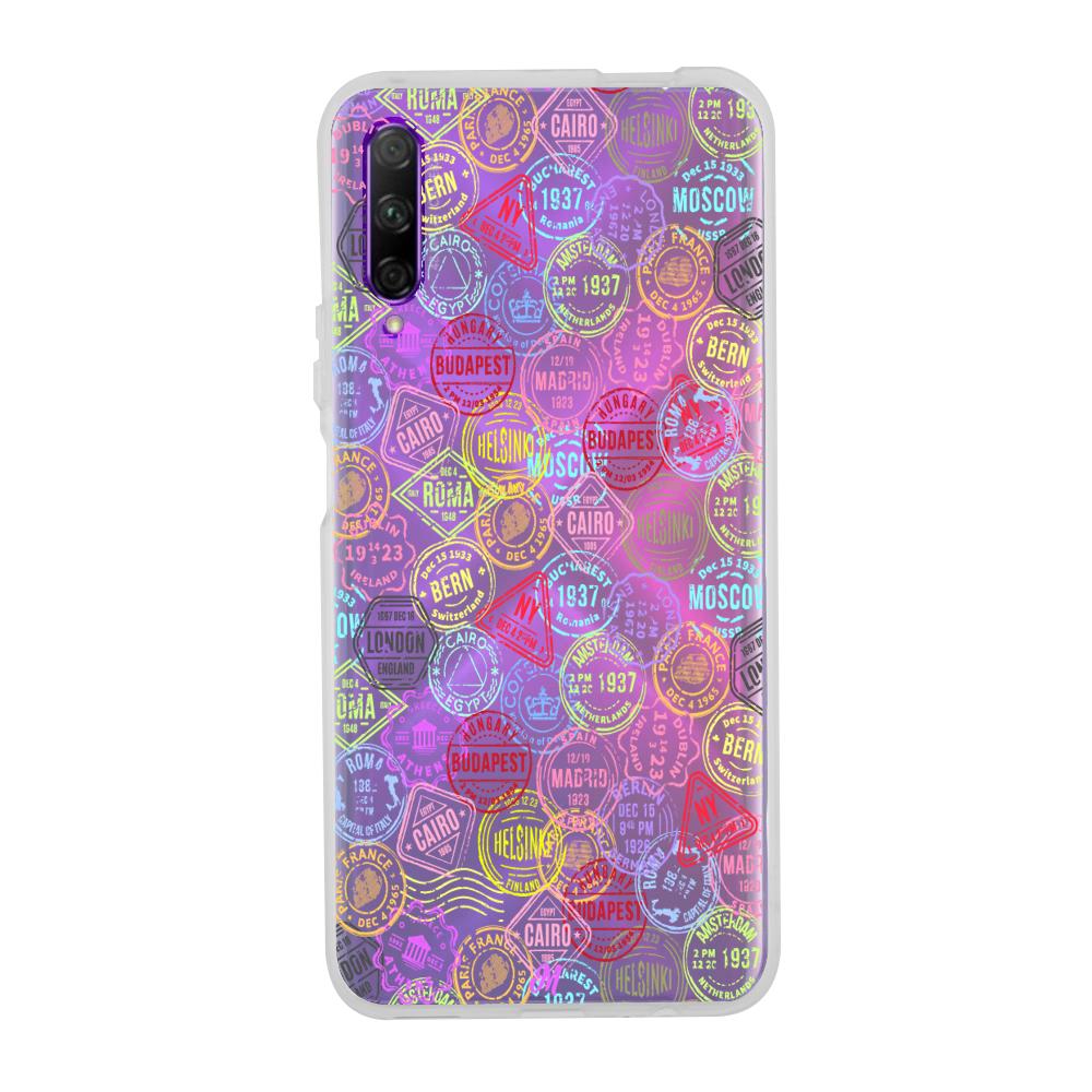 Case para Huawei Y9 S Sellos viajeros - Mandala Cases