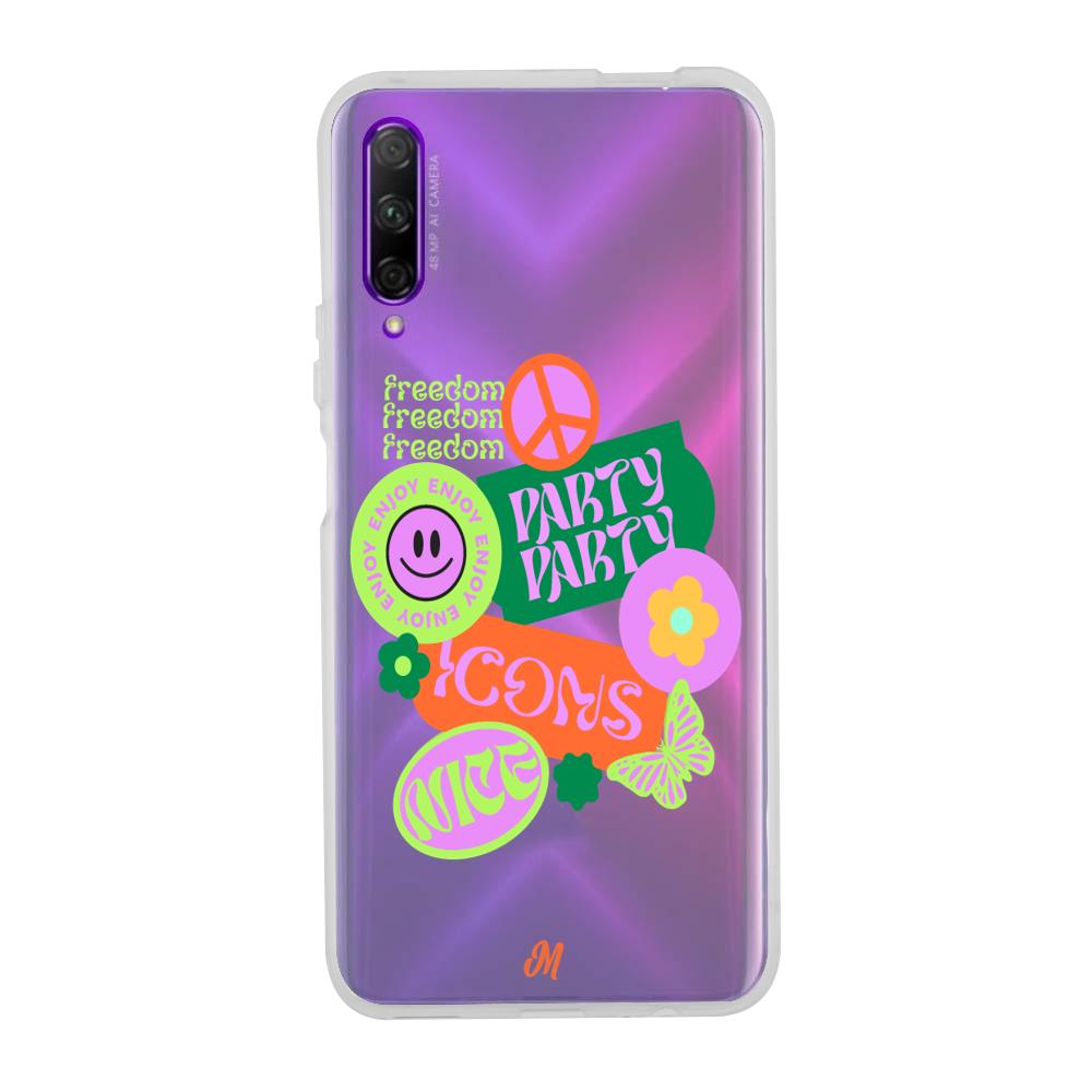 Case para Huawei Y9 S FREEDOM STICKERS - Mandala Cases
