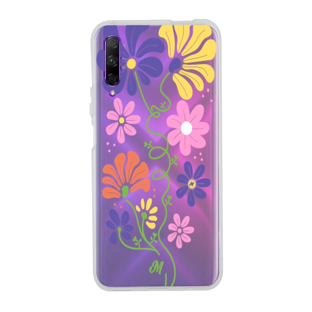 Case para Huawei Y9 S Flores abstractas - Mandala Cases