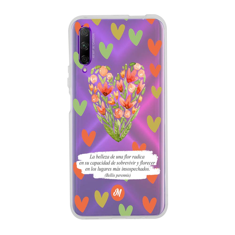 Cases para Huawei Y9 S Flores de colores - Mandala Cases