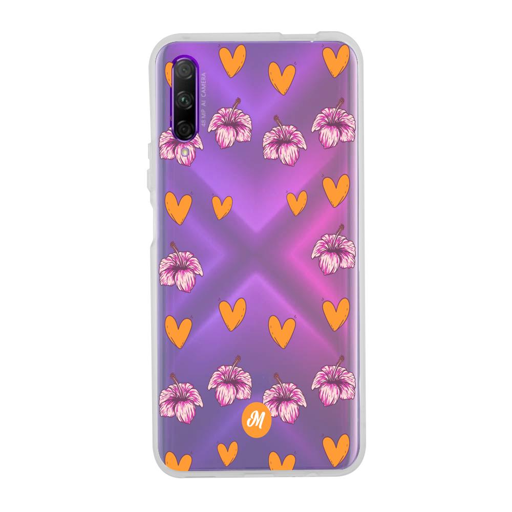 Cases para Huawei Y9 S Amor naranja - Mandala Cases