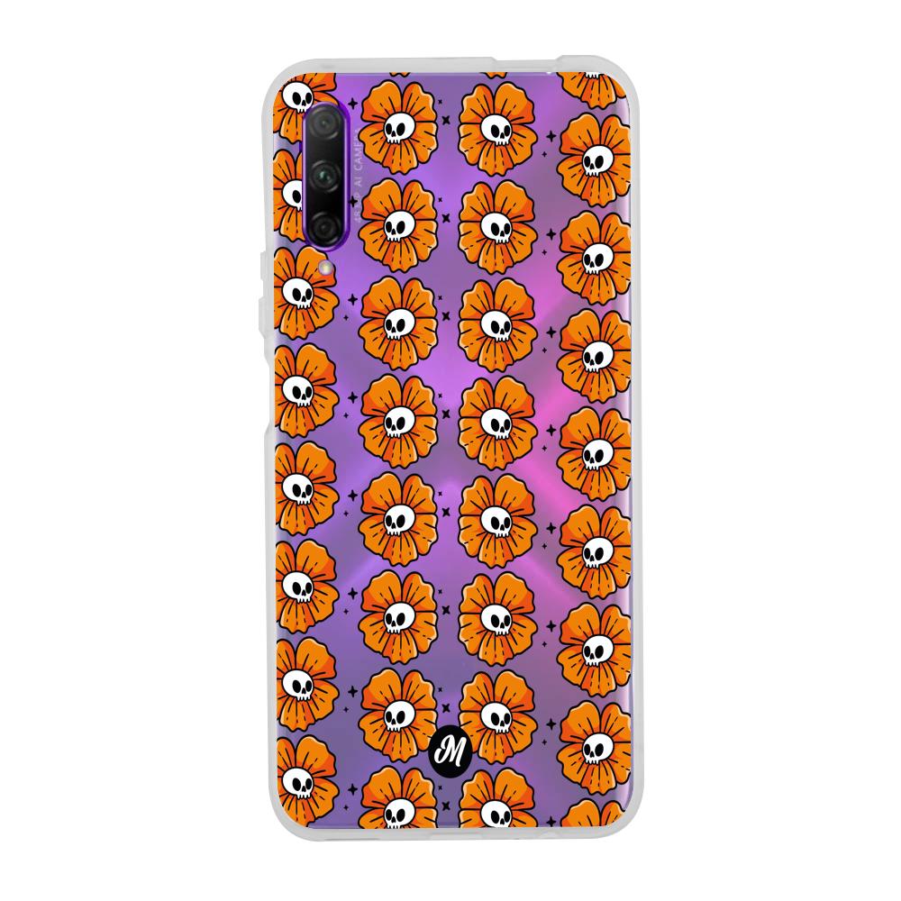 Cases para Huawei Y9 S Flor Calavera - Mandala Cases