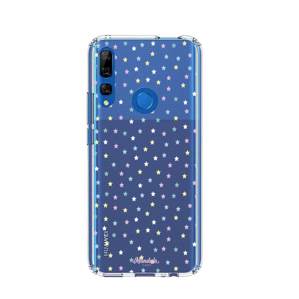 Case para Huawei Y9 prime 2019 Funda Estrellas Blancas  - Mandala Cases