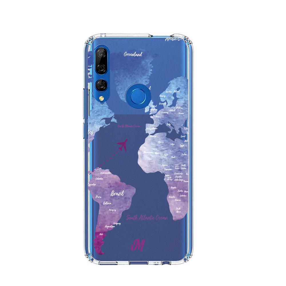 Case para Huawei Y9 prime 2019 Funda Funda Mapa de Color - Mandala Cases