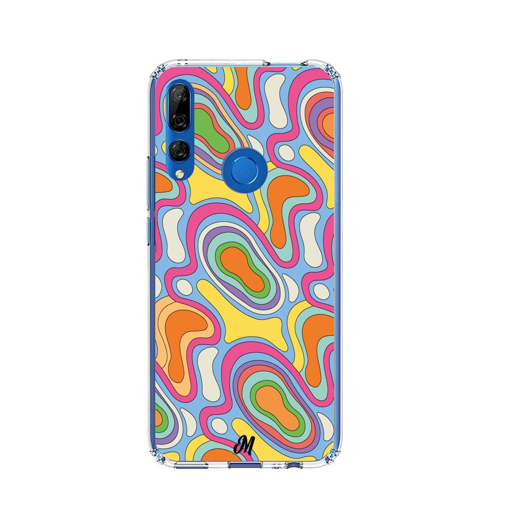 Case para Huawei Y9 prime 2019 Hippie Art   - Mandala Cases