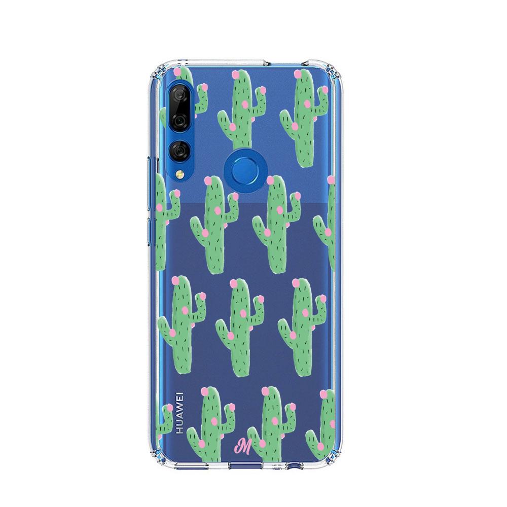 Case para Huawei Y9 prime 2019 Cactus Con Flor Rosa  - Mandala Cases