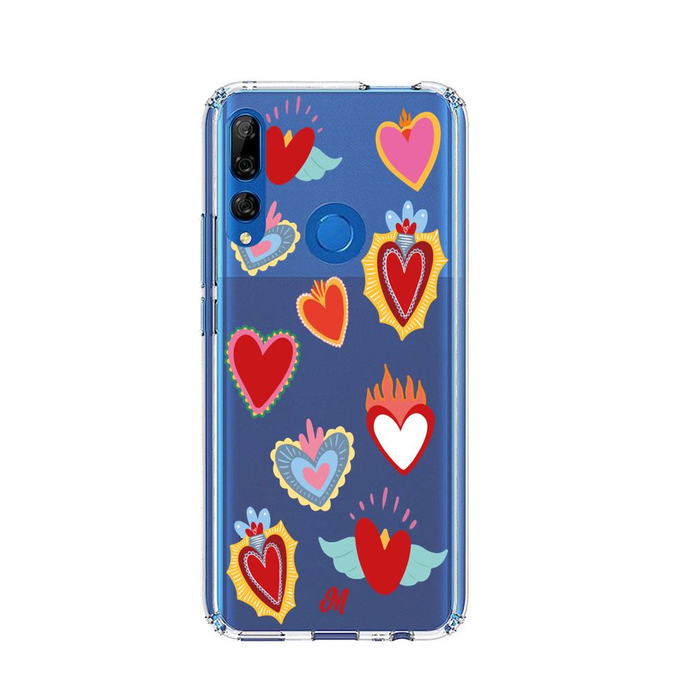 Case para Huawei Y9 prime 2019 Corazón de Guadalupe - Mandala Cases