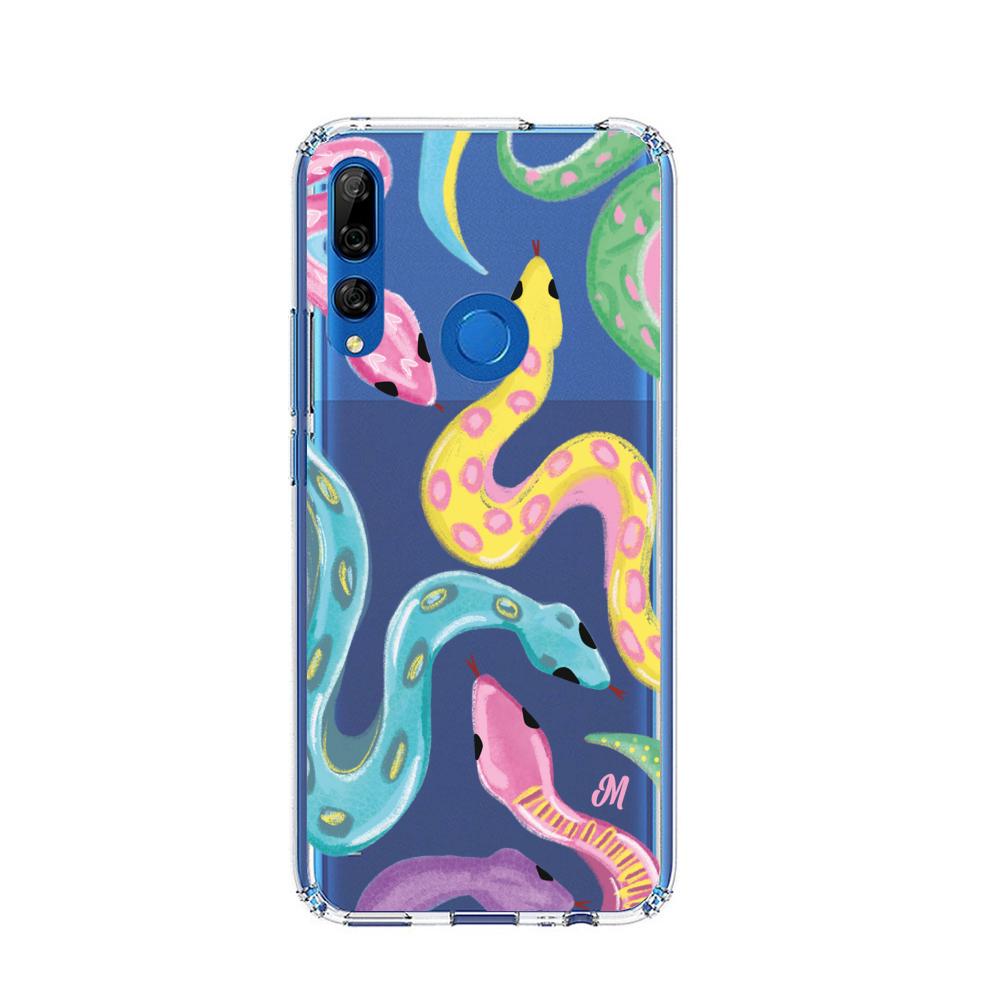 Case para Huawei Y9 prime 2019 Serpientes coloridas - Mandala Cases