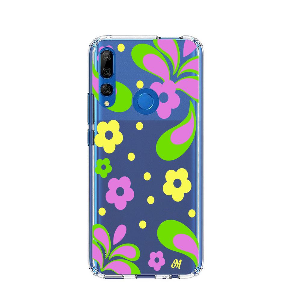 Case para Huawei Y9 prime 2019 Flores moradas aesthetic - Mandala Cases