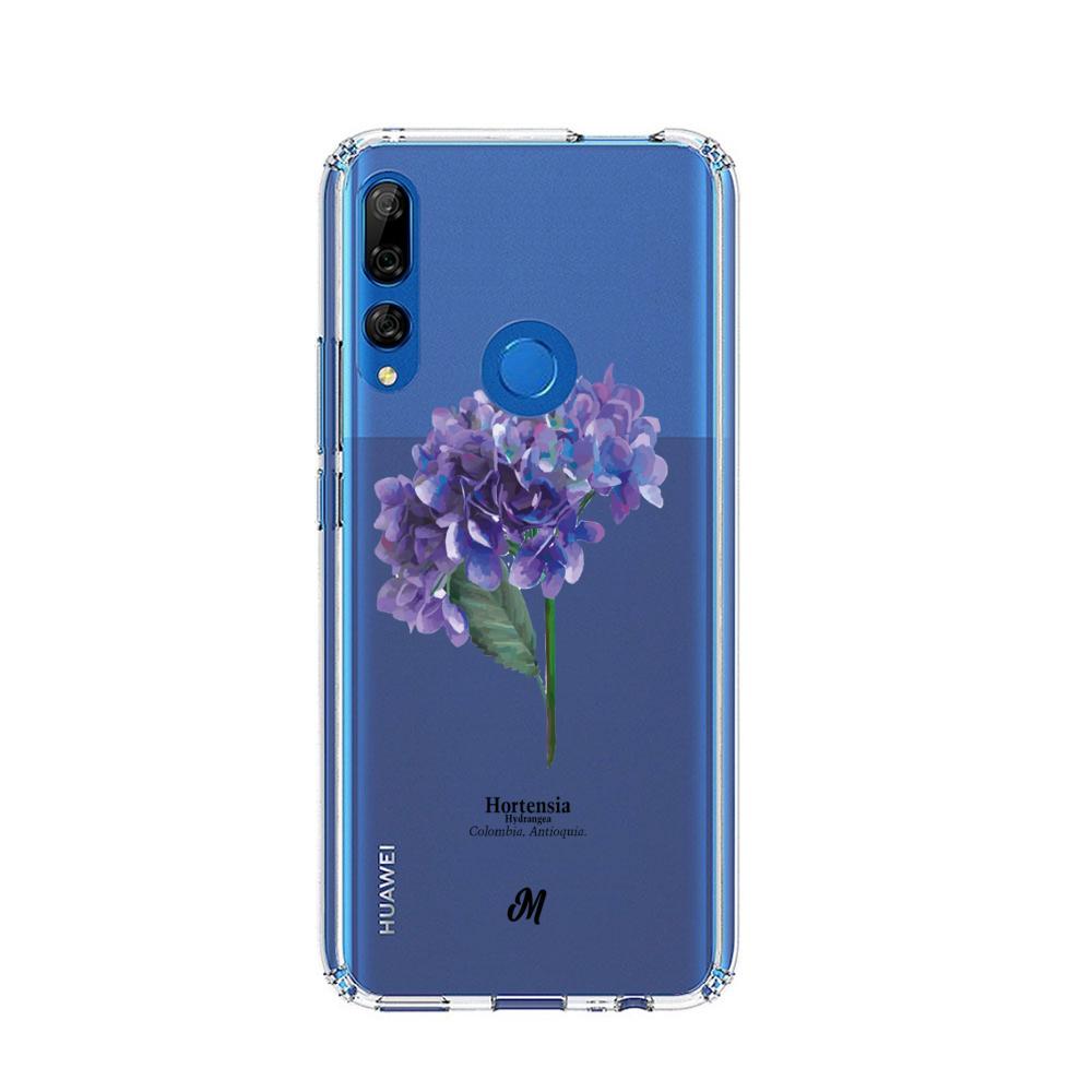 Case para Huawei Y9 prime 2019 Hortensia lila - Mandala Cases