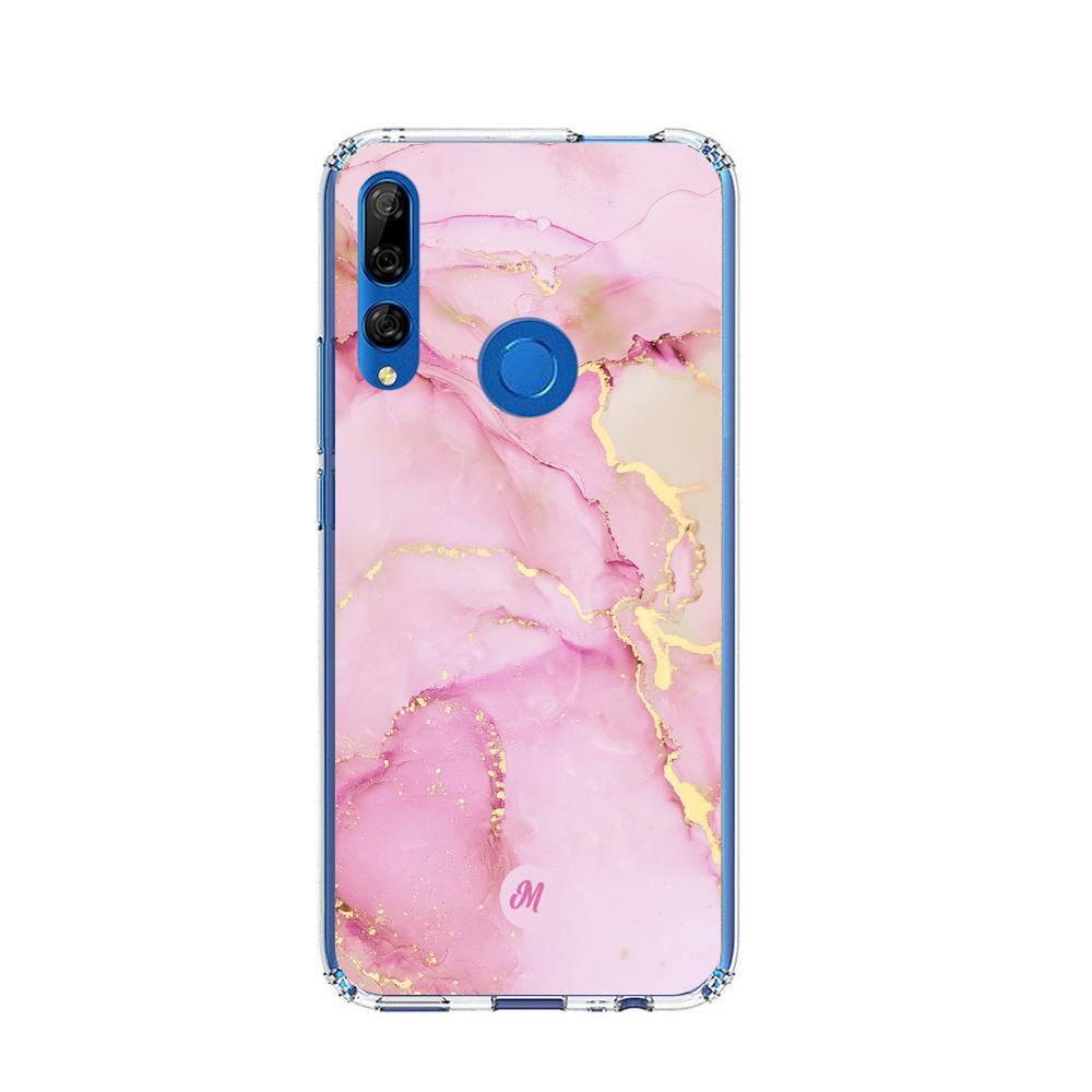 Cases para Huawei Y9 prime 2019 Pink marble - Mandala Cases
