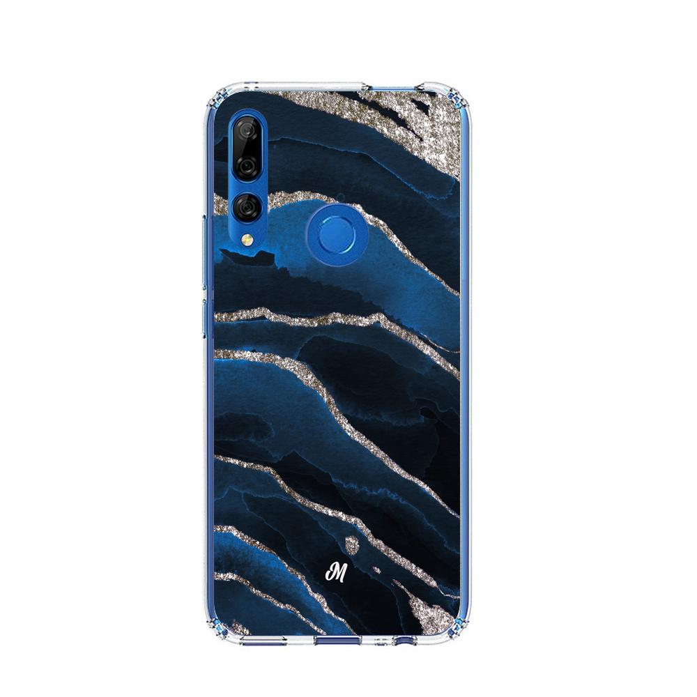 Cases para Huawei Y9 prime 2019 Marble Blue - Mandala Cases