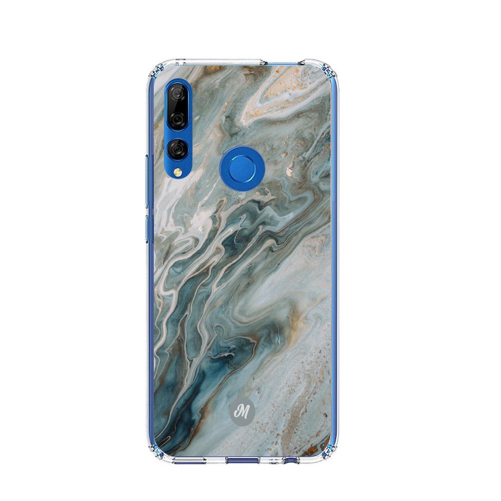 Cases para Huawei Y9 prime 2019 liquid marble gray - Mandala Cases