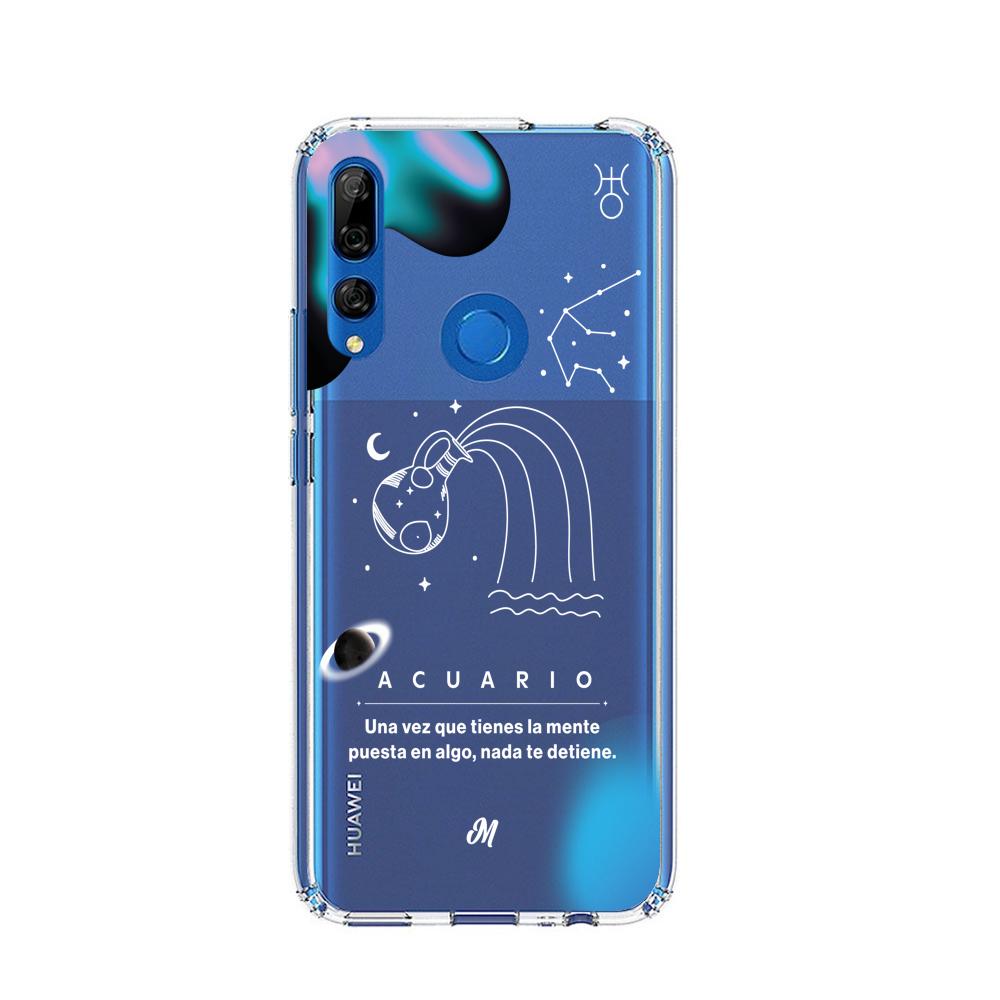 Cases para Huawei Y9 prime 2019 ACUARIO 24 TRANSPARENTE - Mandala Cases