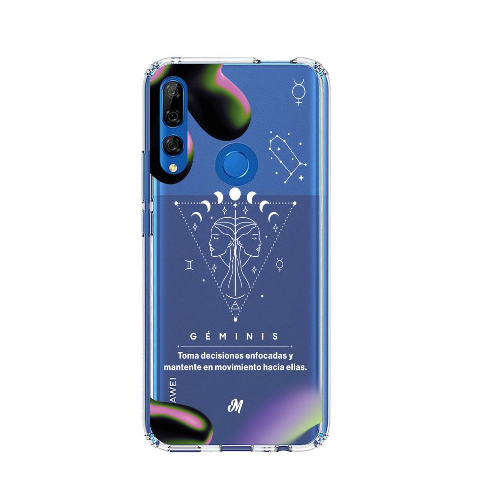 Cases para Huawei Y9 prime 2019 GÉMINIS 24 TRANSPARENTE - Mandala Cases