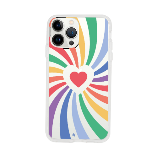 Funda Pride Heart iPhone - Mandala Cases