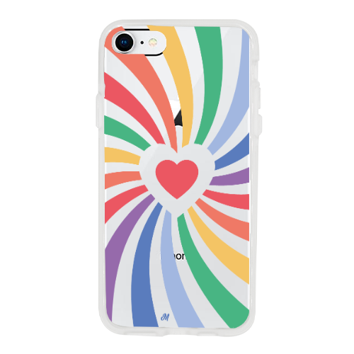 Funda Pride Heart iPhone - Mandala Cases