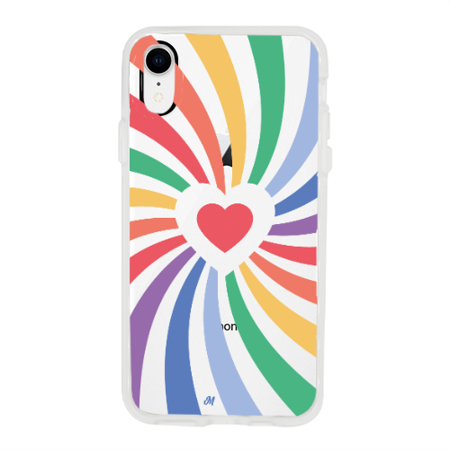 Funda Pride Heart iPhone - Mandala Cases