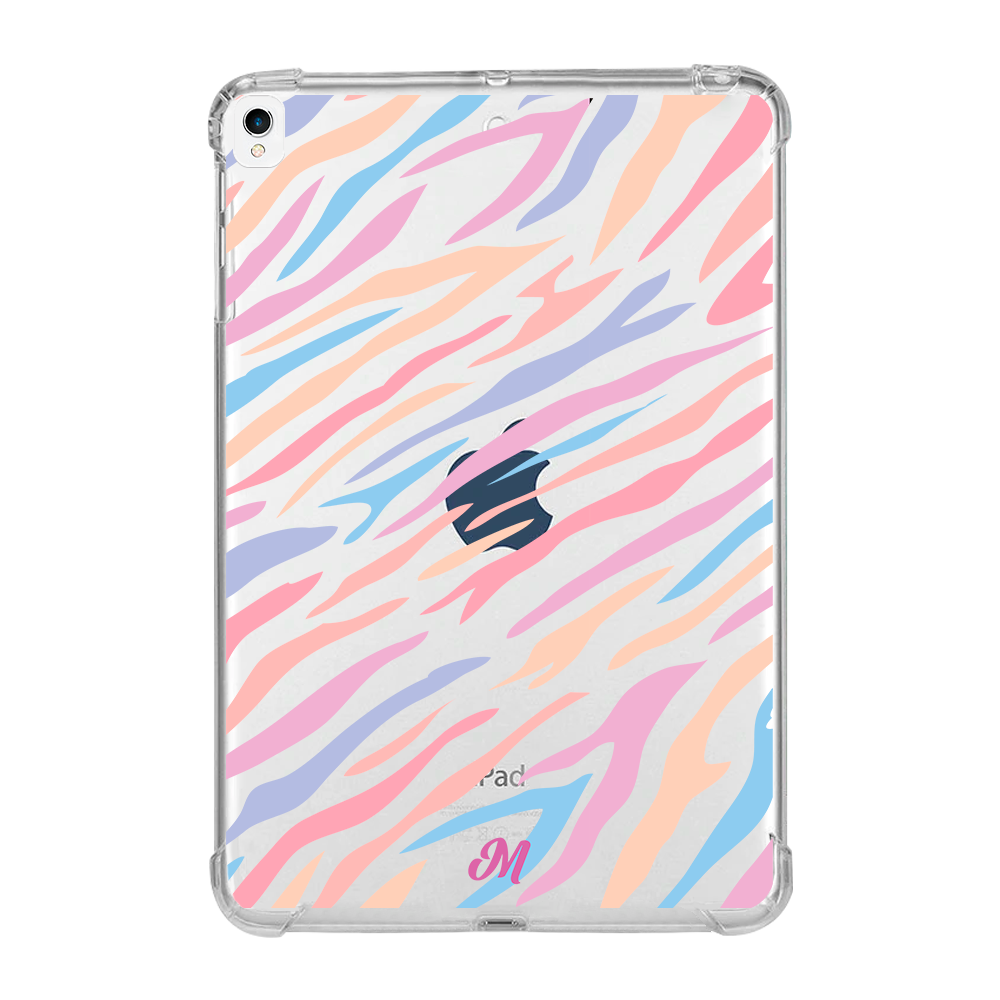 Colored Tiger iPad Case - Mandala Cases sas