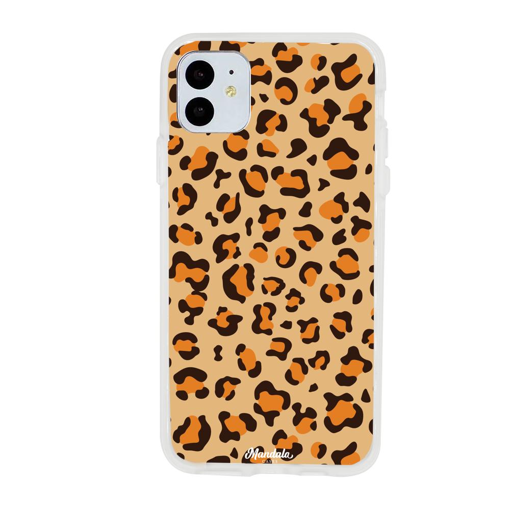 Case para iphone 11 Funda de Leopardo  - Mandala Cases