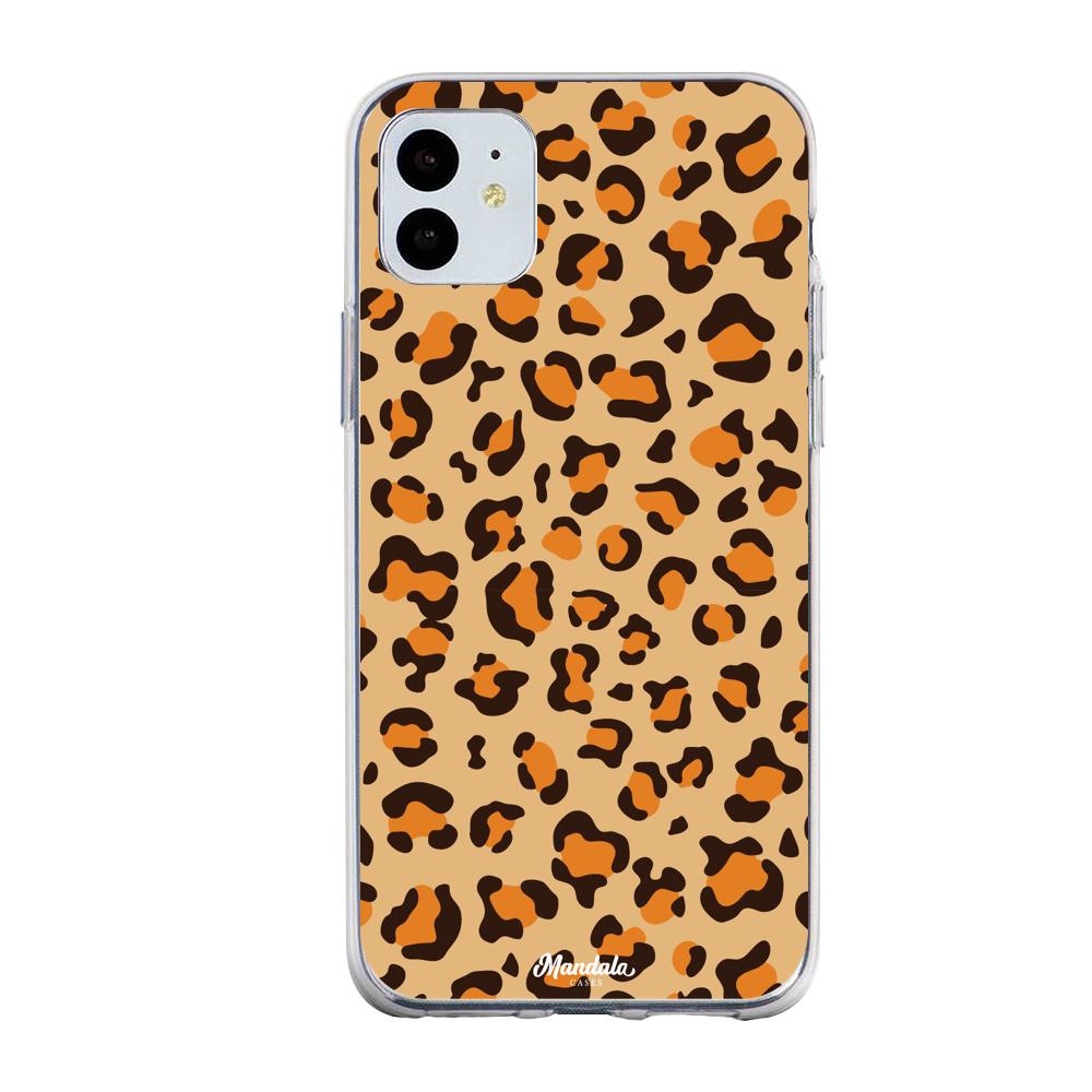 Case para iphone 11 Funda de Leopardo  - Mandala Cases
