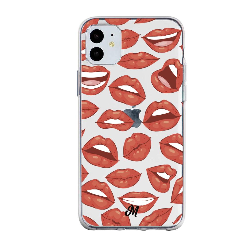 Case para iphone 11 Funda Labios - Mandala Cases