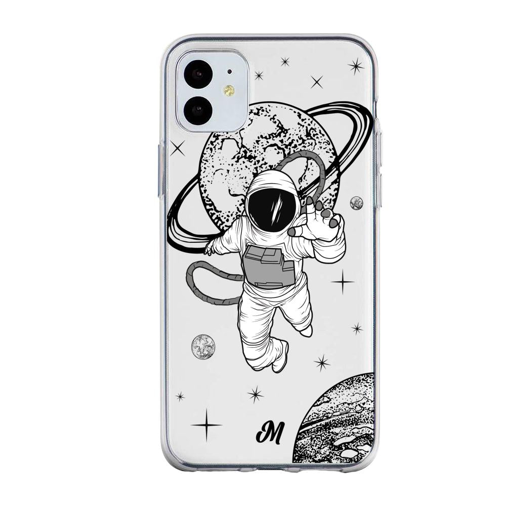Case para iphone 11 Funda Saturno Astronauta - Mandala Cases