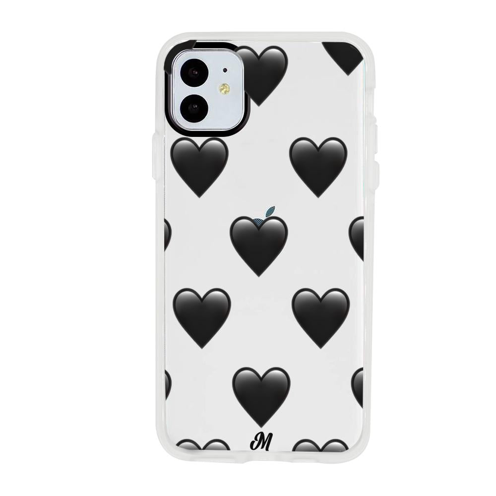 Case para iphone 11 de Corazón Negro - Mandala Cases