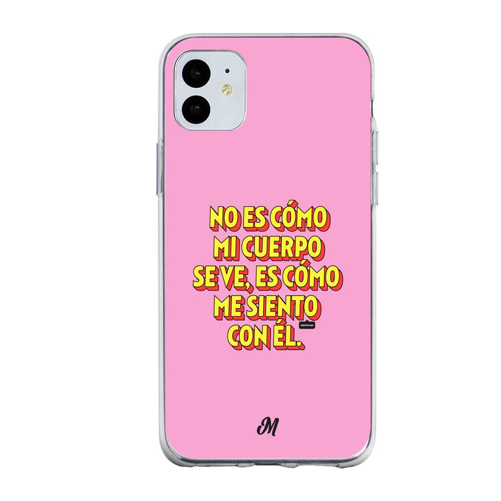 Estuches para iphone 11 - Vive tu cuerpo Pink Case  - Mandala Cases