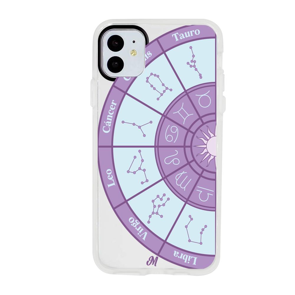 Case para iphone 11 Rueda Astral Izquierda - Mandala Cases
