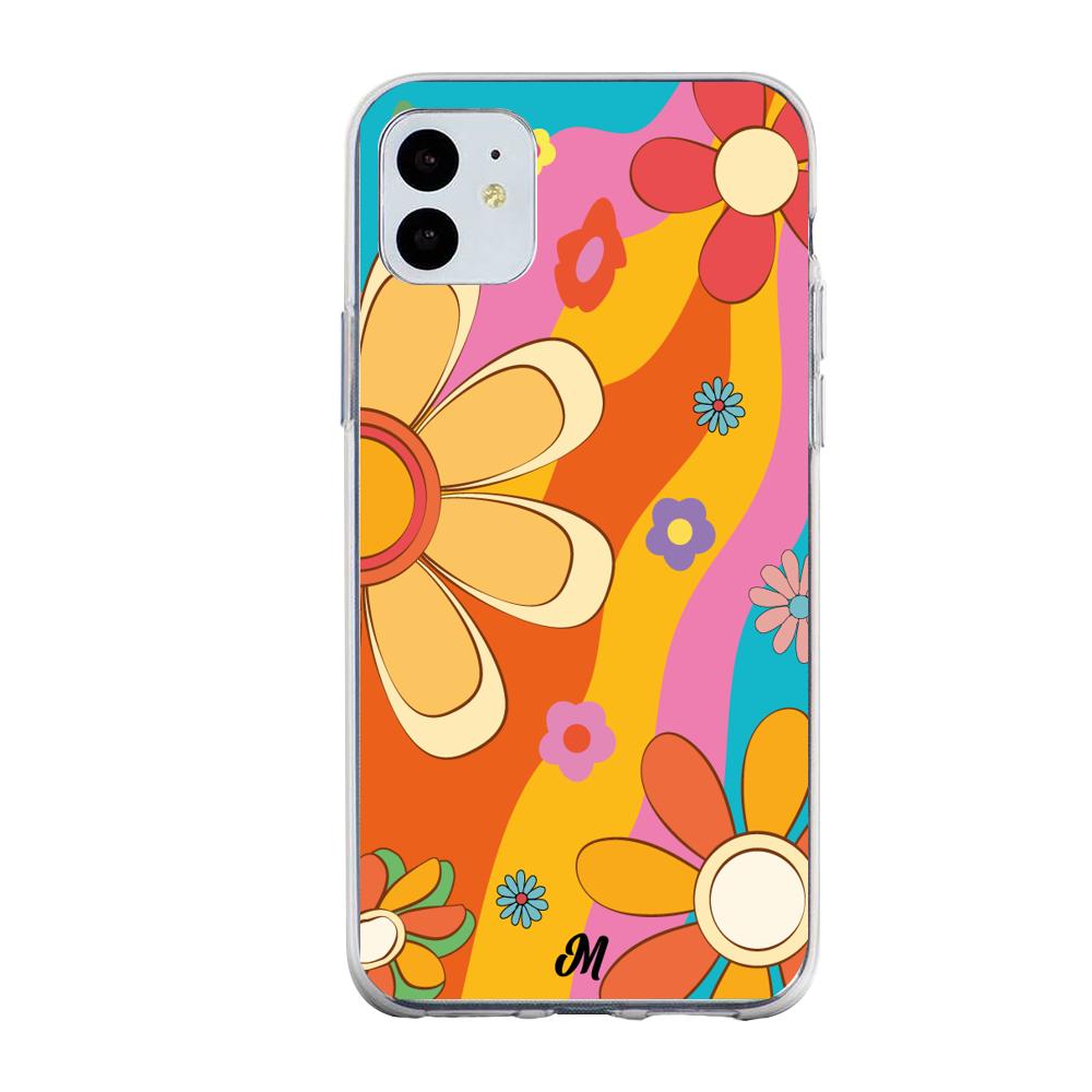 Case para iphone 11 Hippie Flowers - Mandala Cases