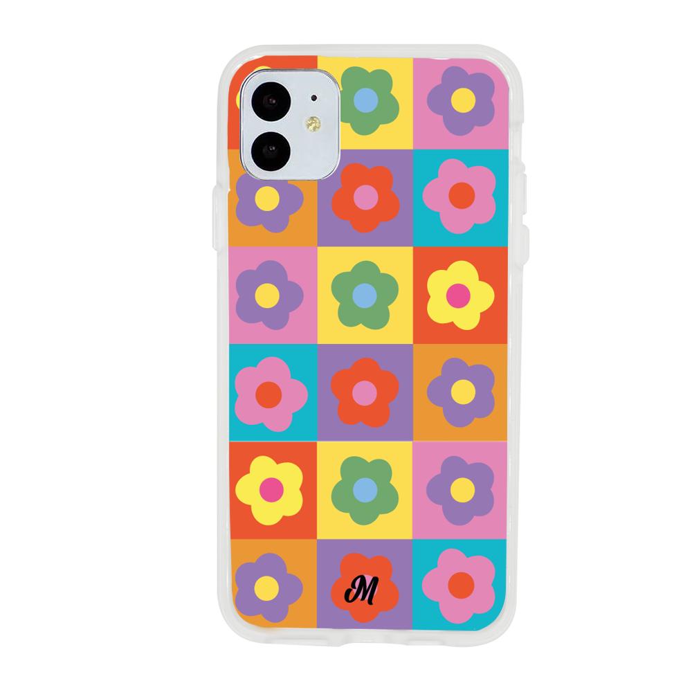 Case para iphone 11 Colors and Flowers - Mandala Cases