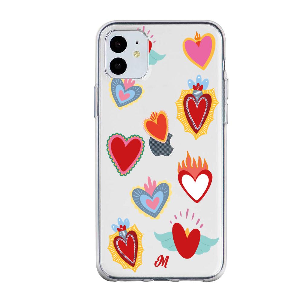 Case para iphone 11 Corazón de Guadalupe - Mandala Cases